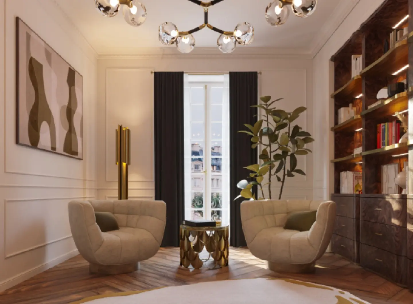 DESIGN DELL'UFFICIO HOME'SOCIETY A PARIGI