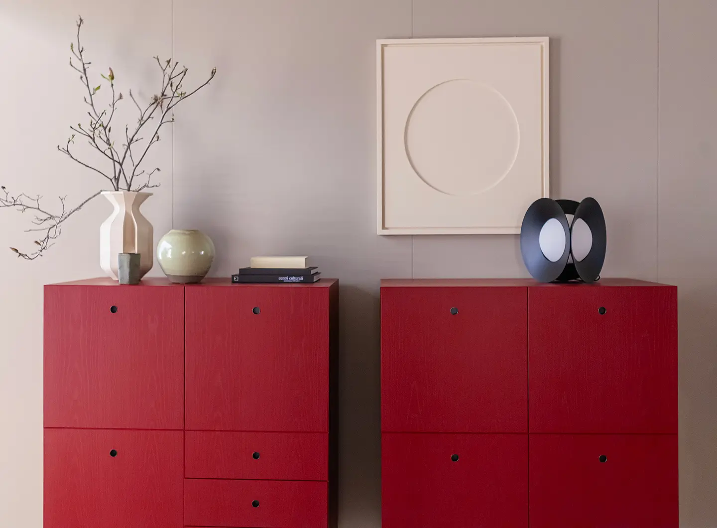 Two cupboards