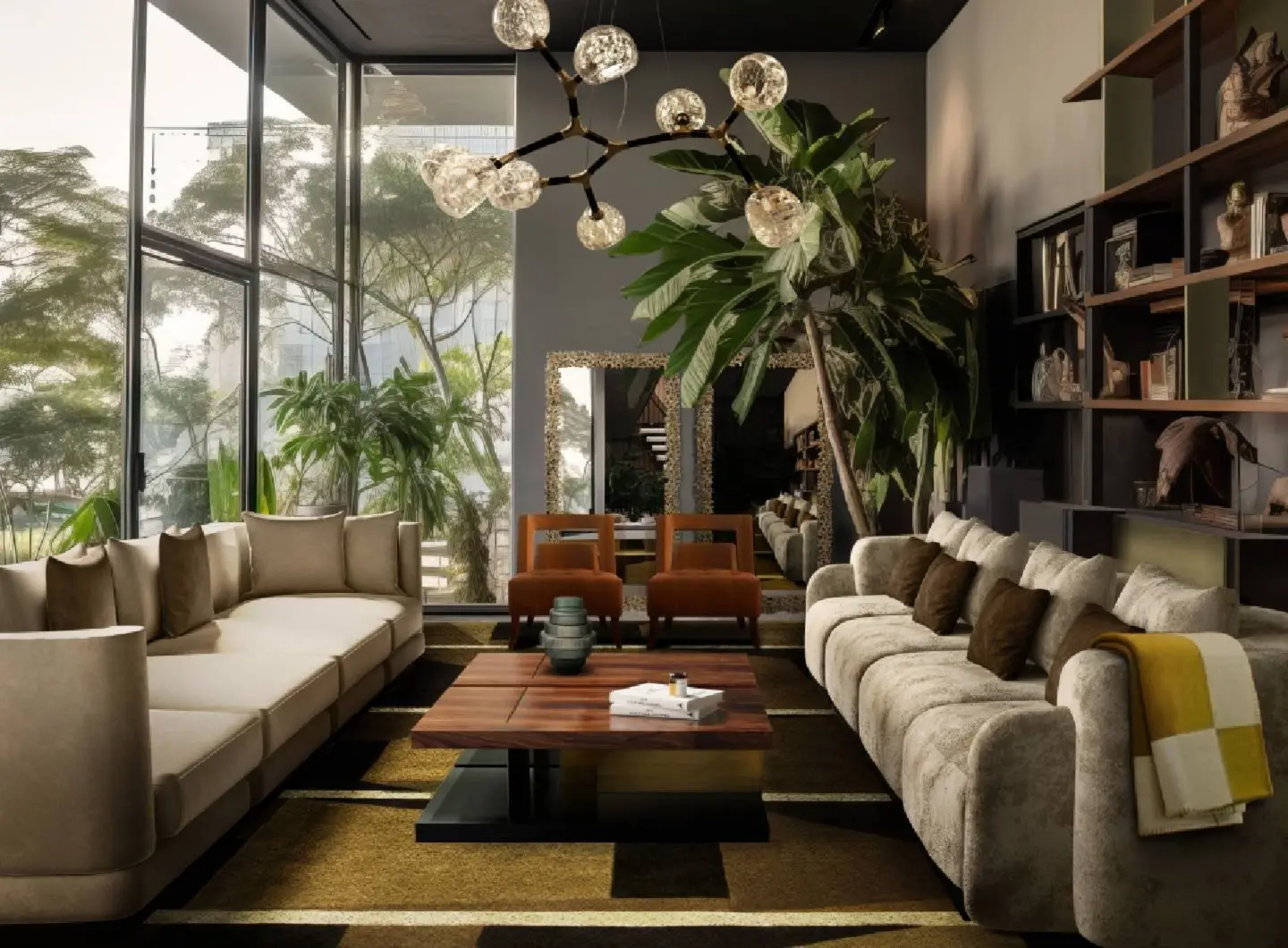 Contemporary and Cosy Living Room Design