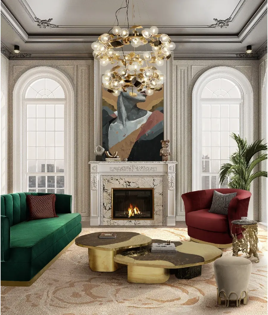 Luxury Contemporary Living Room Design