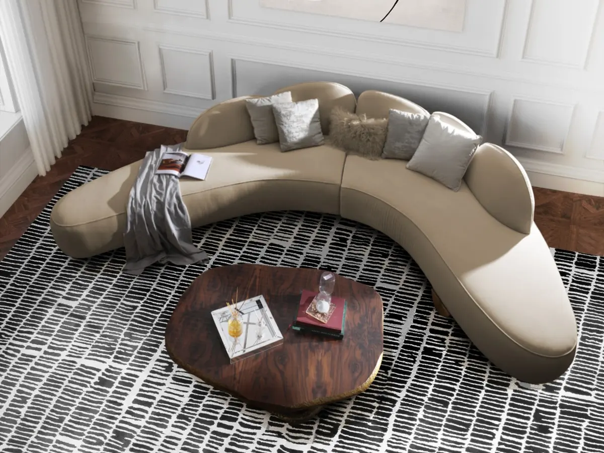 Minimal Living Room Decor with FITZROY Sofa