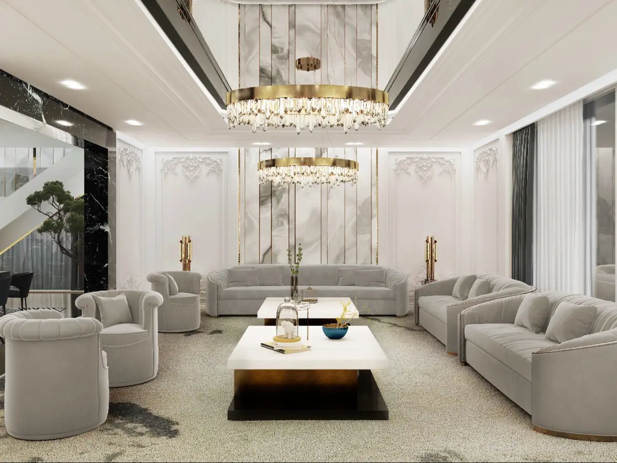 Timeless Contemporary Living Room