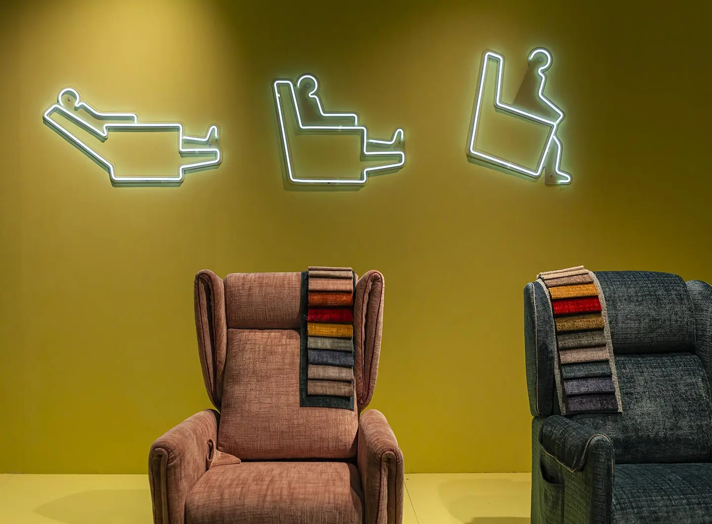 vista prodotto esposto nello stand di Egoitaliano salone del mobilre 2025