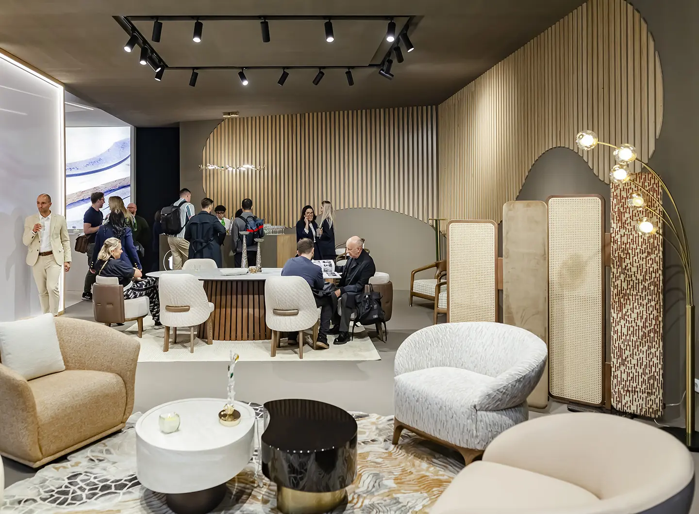 Sentta Salone del Mobile 2025 booth