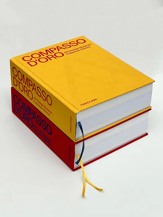 Book cover Compasso d'oro.ADI Design Museum - Historical Collection edited by Beppe Finessi