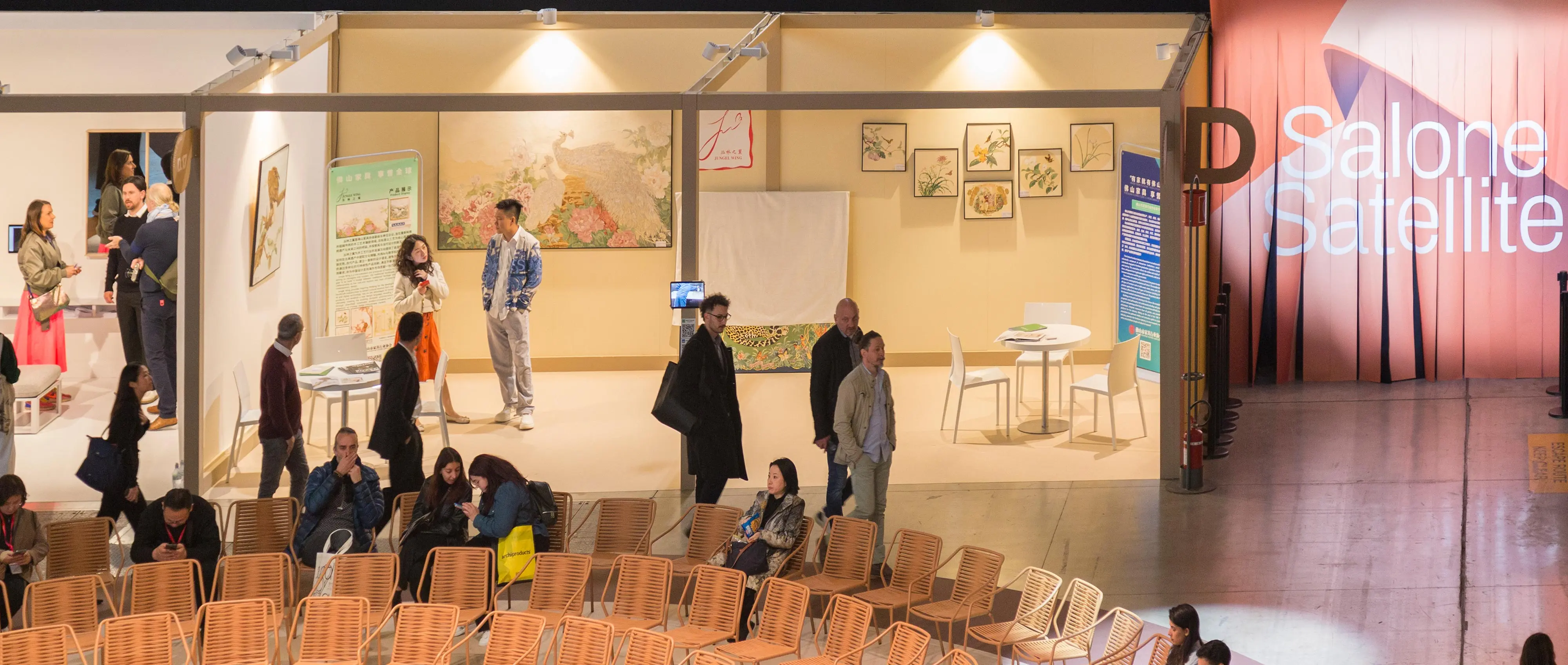 Uno scorcio del SaloneSatellite 2025