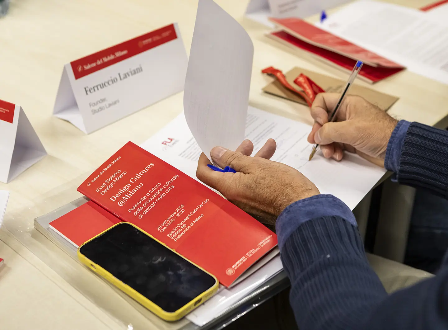 Tavoli di lavoro al (Eco)Sistema Design Milano 2025