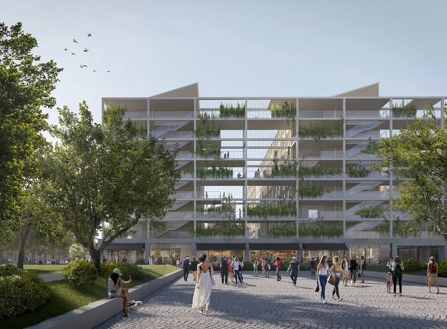 Olympic Village designed by SOM