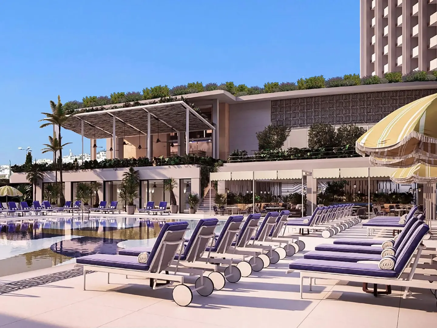 Veduta piscina esterna, Conrad Athens The Ilisian