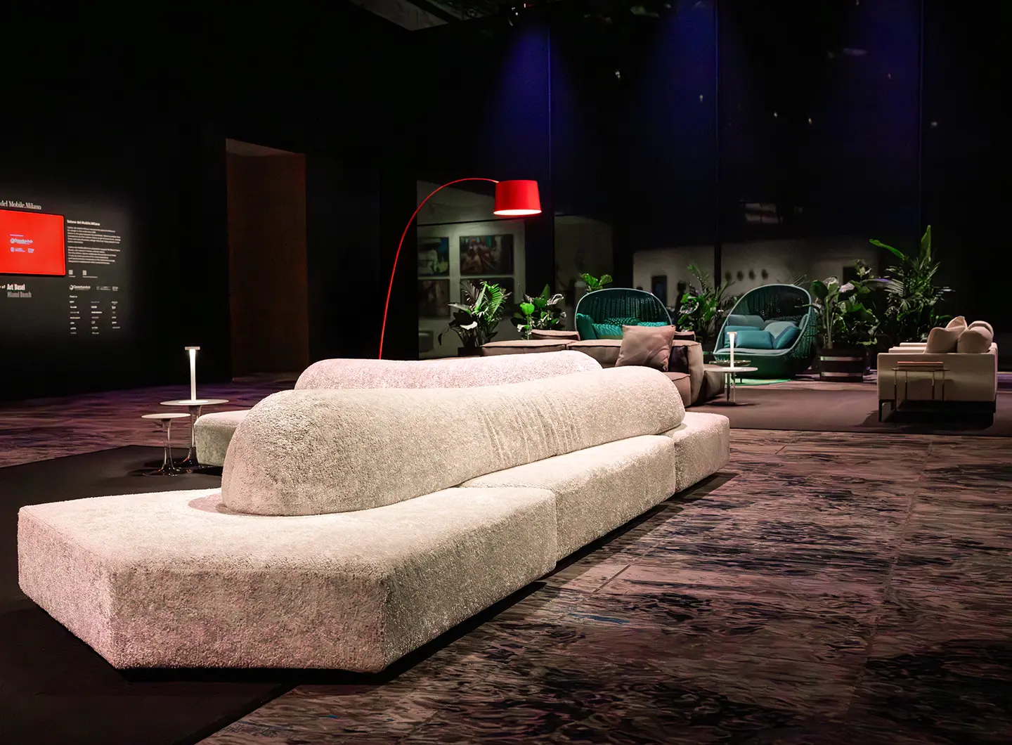Collectors Lounge, Lissoni & Partners, Art Basel Miami Beach 2025, Salone del Mobile.Milano