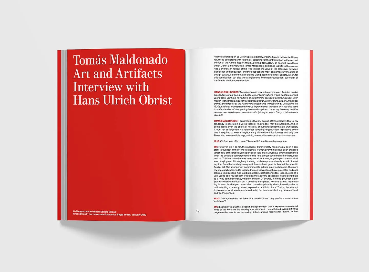 Annual Report (Eco) Sistema Design Milano, pp. 28-29