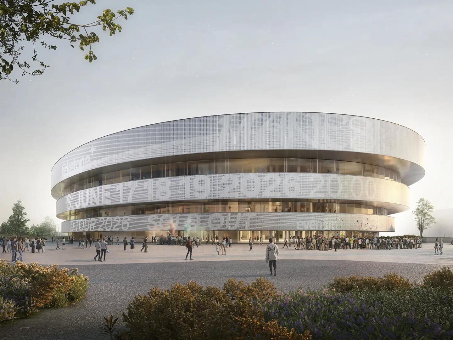 David Chipperfield, Milano Santa Giulia Ice Hockey Arena, Milano, ph. Onirism Studio