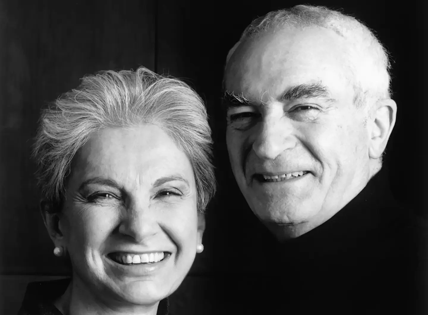 Lella e Massimo Vignelli, ph. Luca Vignelli