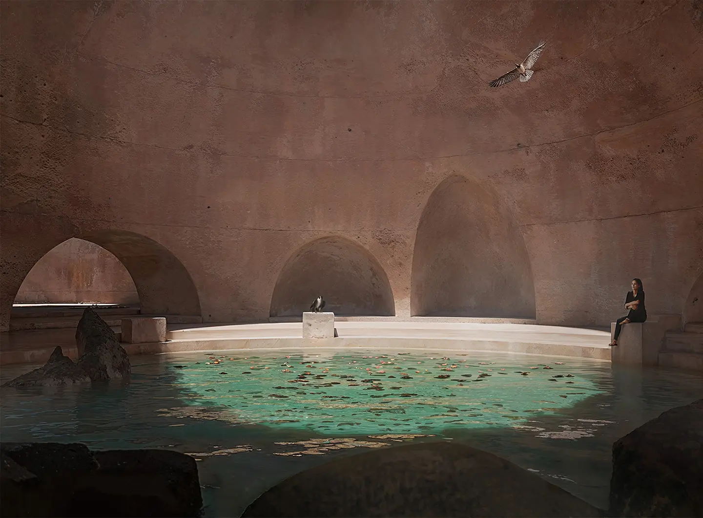 Red Sea Meditation Space, AB+AC Architects