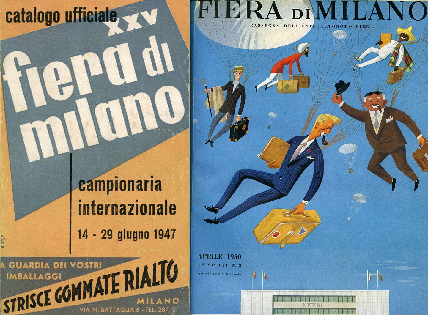 Catalogo Fiera Campionaria di Milano 1947, Rassegna dell'ente autonomo Fiera di Milano 1950