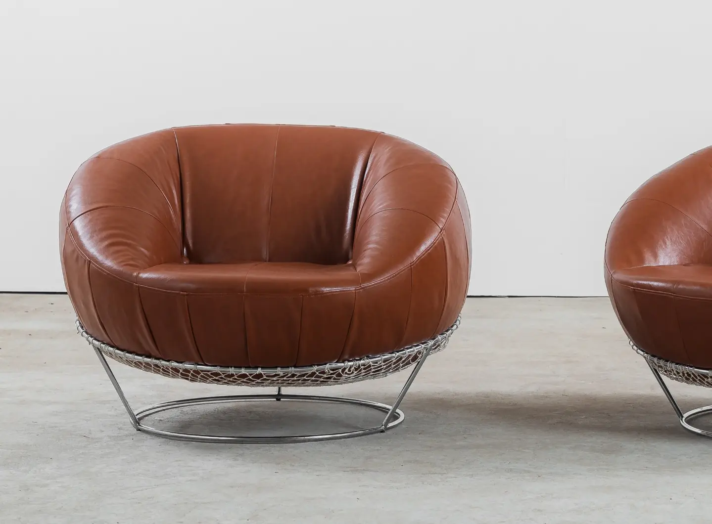 Pair of MP-87 armchairs by Percival Lafer, 1970s
