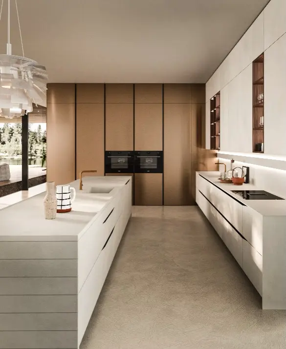Elementi ceramica calce grigio 