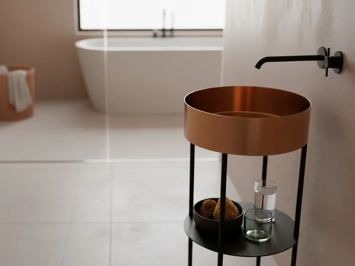 Lavabi in pvd linea Zeno