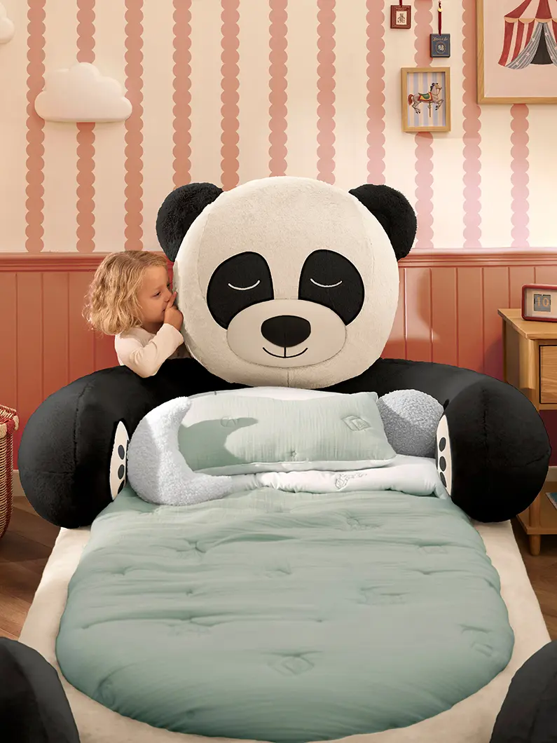 Panda Bed, collezione Fluffy Friends, Çilek