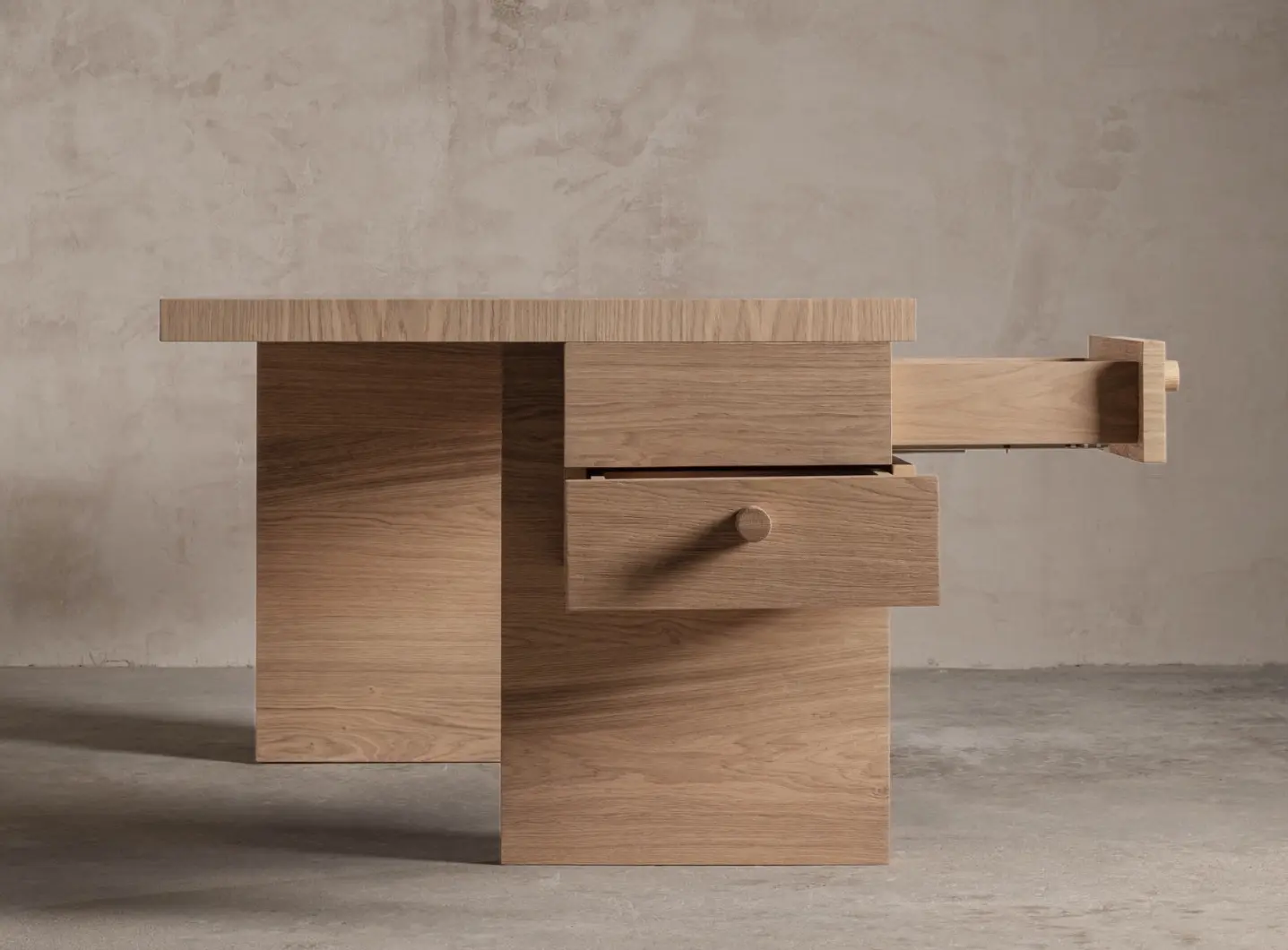 Oak desk