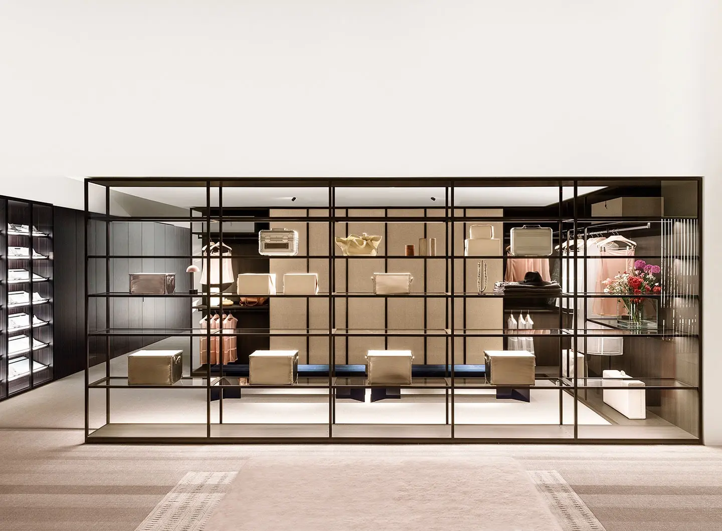 porro storage dressing room piero lissoni