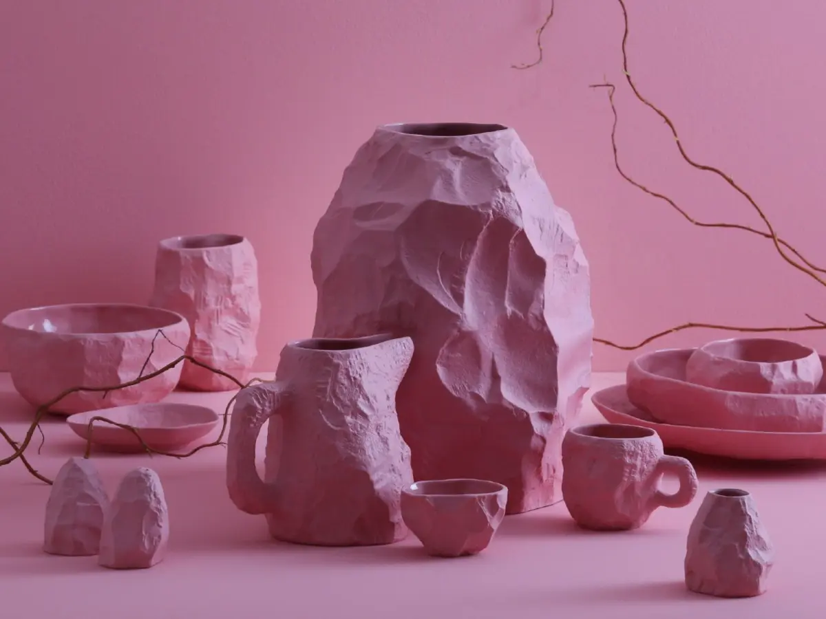Crockery Pink. 1882 Ltd. with Max Lamb