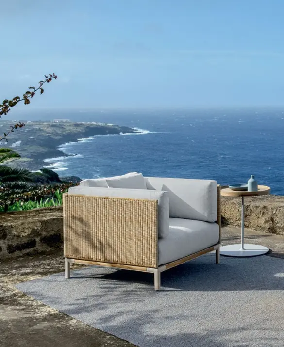 Poltrona lounge Baia Natural vista mare
