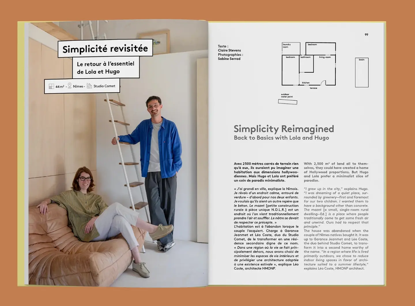 Sloft Magazine, From issue 10, Simplicity Reimagined. Photo by Sabine Serrad