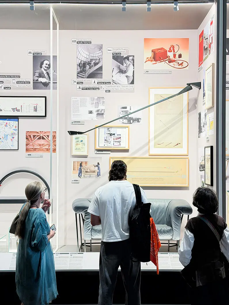 Dettaglio allestimento adi museum