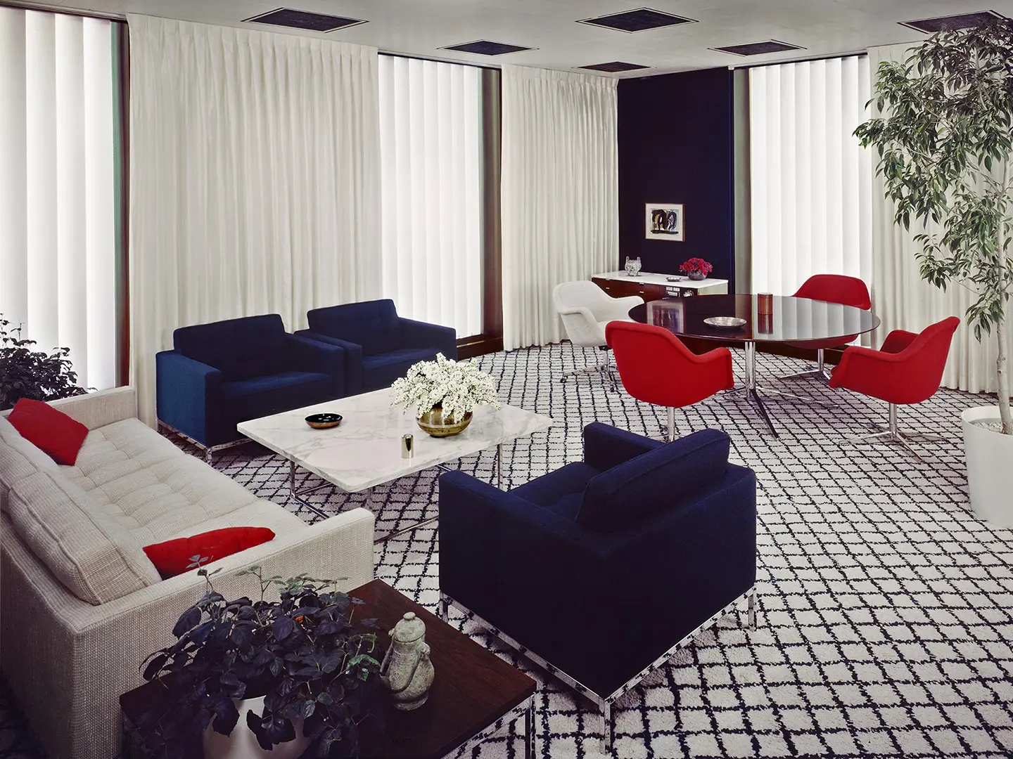 interni di Florence Knoll per il CBS Building di New York