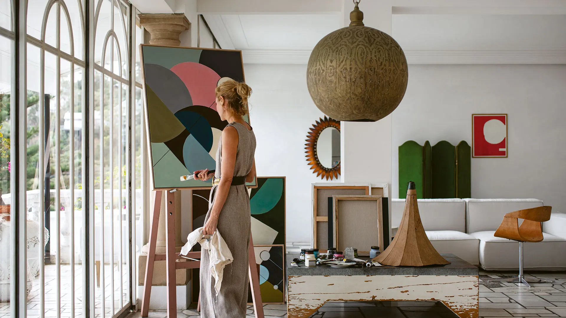 Heide Middleton in her home in Sydney