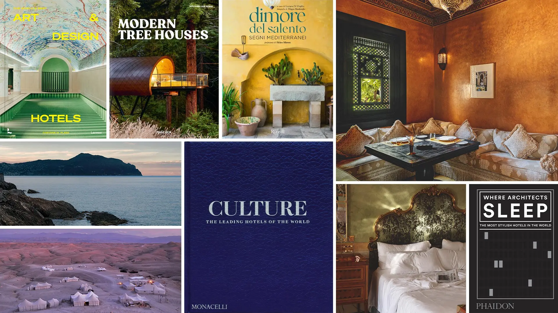 una selezione di libri dedicati al mondo dell'hospitality