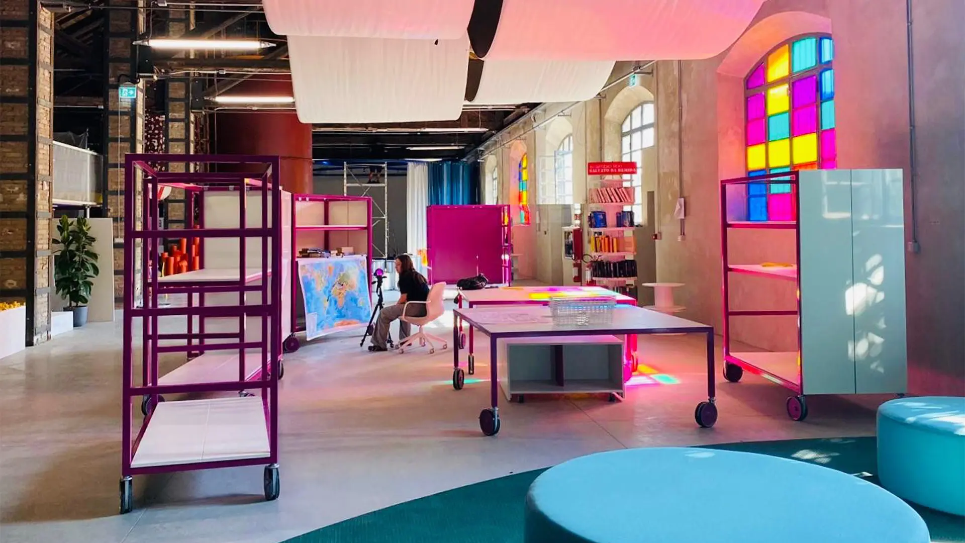 EX CAFFARRI, a space run by the Reggio Children foundation to understand the evolution of matter