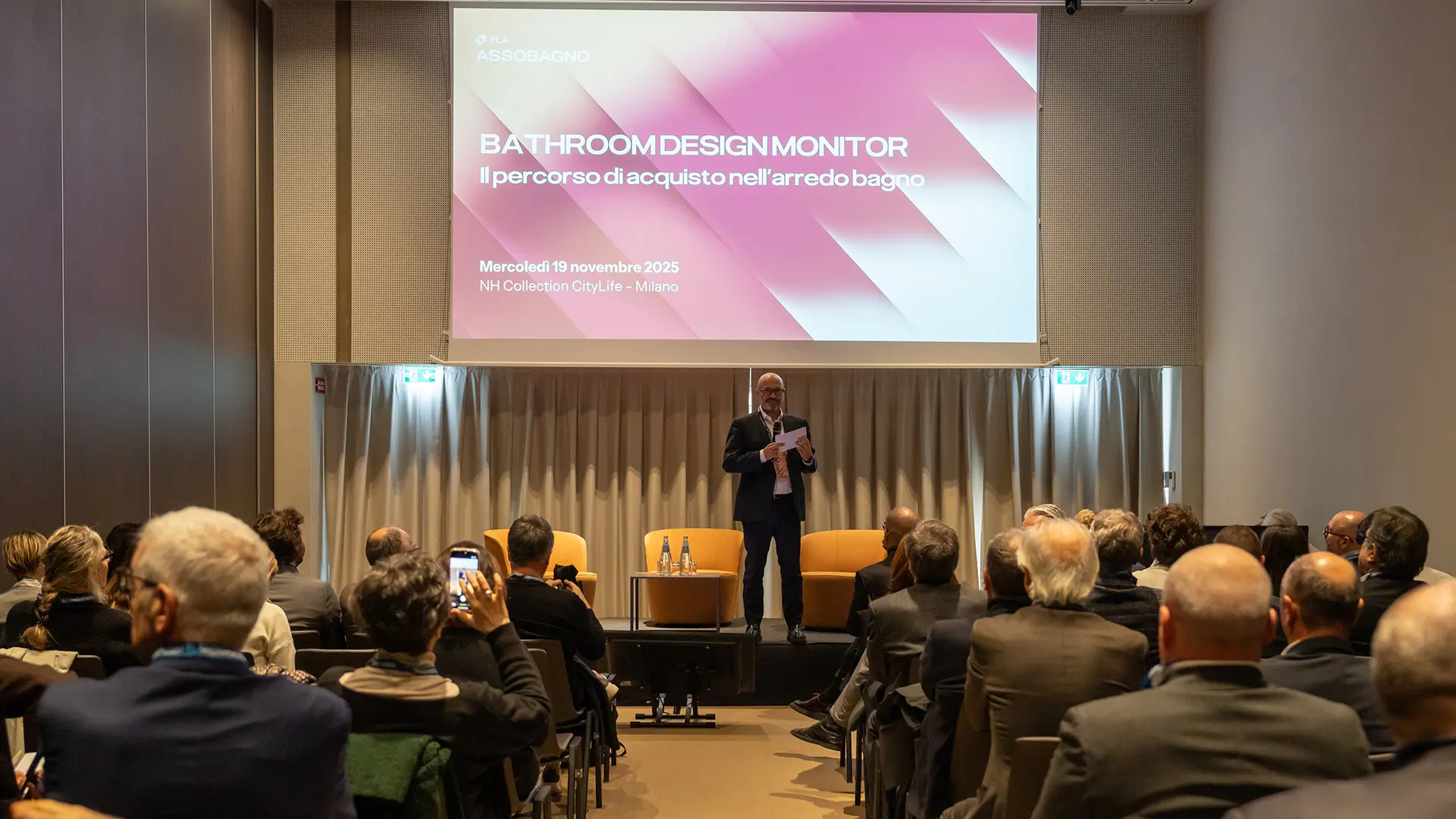 Elia Vismara, President of Assobagno of FederlegnoArredo