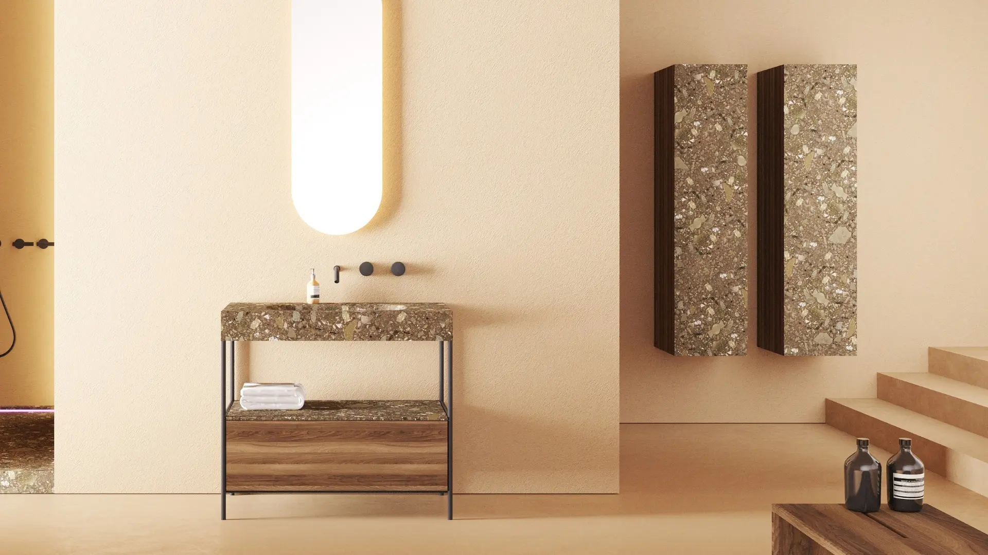 Mobile Bagno Alicudi Est e Colonne